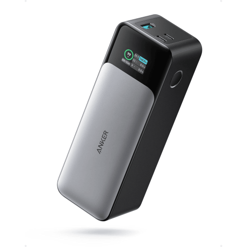 Anker 737 Power Bank (PowerCore 24K), 24,000mAh 3-Port Portable Charger with 140W Output, Smart Digital Display, Compatible with MacBook Pro/Air, iPhone, Samsung, Huaiwei, Dell