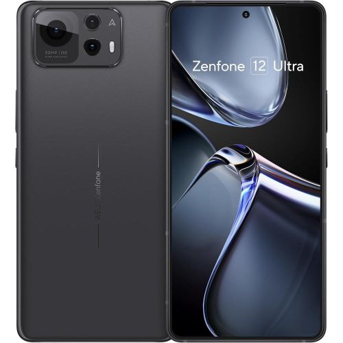 ASUS Zenfone 12 Ultra, EU Official, Ebony Black, 16GB RAM 512GB Memory, Snapdragon 8 Gen Elite, 6.78 Inch AMOLED 144Hz, 50MP Gimbal Camera