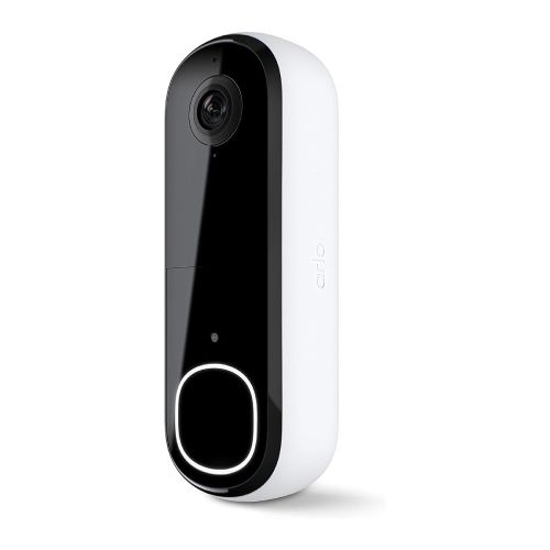 Arlo Video Doorbell 2K (2nd Generation)  Battery Operated or Wired Doorbell, Smart Wi-Fi, Security Camera, Surveillance, White  AVD4001