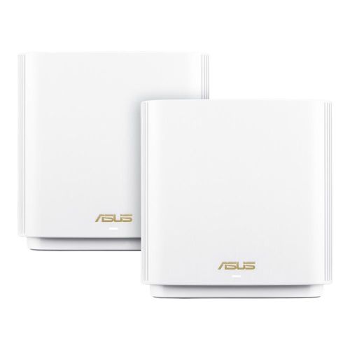 AX6600 Whole-Home Tri-band Mesh WiFi 6 System – Coverage up to 5,500 Sq. ft. or 6+ rooms, 6.6Gbps WiFi, 3 SSIDs, life-time free network security and parental controls, 2.5G port - It is for 2 pack
