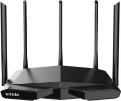 Tenda AXE5700 Smart WiFi 6E Router, Tri-Band Gigabit Wireless Router for Home, Best WiFi Router for Gaming and VR, AX Router with 5 * 6dBi High-Gain Antennas, Support WPA3, VPN, New 6GHz Band(RX27Pro)