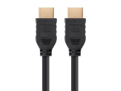 Monoprice 4K No Logo High Speed HDMI Cable 6ft - CL2 In Wall Rated 18 Gbps Black