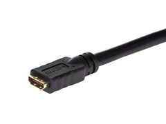 Monoprice Commercial Series High Speed HDMI Extension Cable - 4K@60Hz HDR 18Gbps YCbCr 4:4:4 24AWG CL2 3ft Black