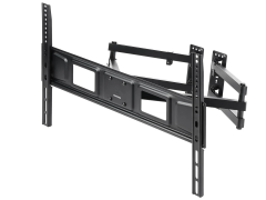 Monoprice Premium Full Motion TV Wall Mount Bracket Corner Friendly For 32" To 70" TVs up to 99lbs, Max VESA 600x400, Fits Curved Screens
