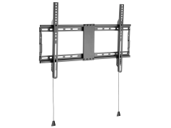 Monoprice Premium Fixed TV Wall Mount Bracket Extra Wide For 37" To 80" TVs up to 154lbs, Max VESA 600x400, Fits Curved Screens