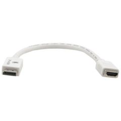 Kramer DisplayPort Male to HDMI Female Cable (2")