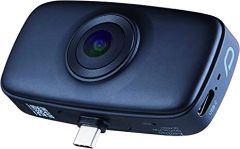 KanDao QooCam Fun Black [Type-C ONLY], a Kind of Camera with Social Media Live to Record on Video/Image to Picture 360 Full View, and Various Capture Shifting pluged on Smartphone Apps.