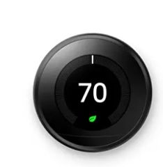 Google Nest Learning Thermostat - Programmable Smart Thermostat for Home - 3rd Generation Nest Thermostat - Works with Alexa