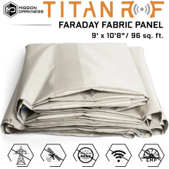 MISSION DARKNESS™ TITANRF FARADAY FABRIC PANEL