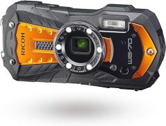 Ricoh WG-70 Orange Waterproof Digital Camera 16MP